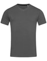 Heren T-shirt V Hals Stedman Clive ST9610 Slate Grey